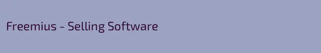 Freemius - Selling Software